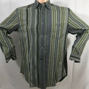 Tommy Bahama Tencel Lyocell Striped Shirt Medium